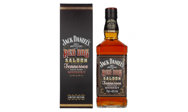 Jack Daniel's RED DOG SALOON Tennessee Whiskey 43% Vol. 0,7l dovanų dėžutėje