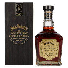 Jack Daniel's Select Single Barrel Barrel Strength Tennessee Whiskey 62,5% Vol. 0,7l dovanų dėžutėje