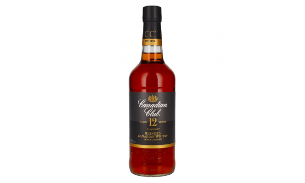 Canadian Club CLASSIC 12 Years Old Small Batch Blended Canadian Whisky 40% Vol. 0,7l