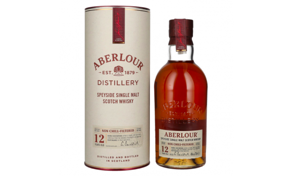 Aberlour 12 Years Old Speyside Single Malt 48% Vol. 0,7l dovanų dėžutėje