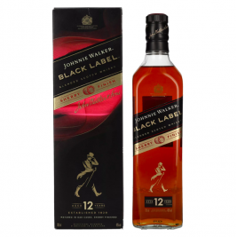 Johnnie Walker BLACK LABEL 12 Years Old SHERRY FINISH GB 40% Vol. 0,7l dovanų dėžutėje