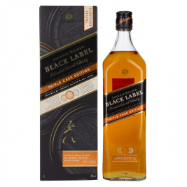 Johnnie Walker BLACK LABEL Blended Scotch Whisky TRIPLE CASK EDITION 40% Vol. 1l dovanų dėžutėje