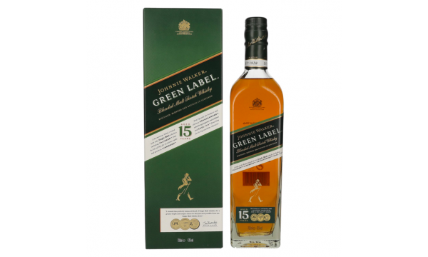 Johnnie Walker Green Label 15 Years Old 43% Vol. 0,7l dovanų dėžutėje