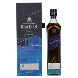 Johnnie Walker Blue Label City Edition Berlin Blended Scotch Whisky 40% Vol. 0,7l dovanų dėžutėje