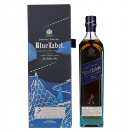 Johnnie Walker Blue Label City Edition Mars Blended Scotch Whisky 40% Vol. 0,7l dovanų dėžutėje