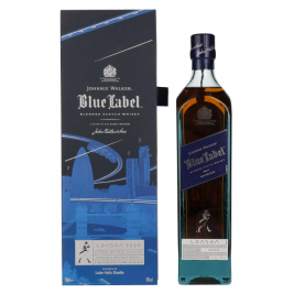 Johnnie Walker Blue Label City Edition London Blended Scotch Whisky 40% Vol. 0,7l dovanų dėžutėje