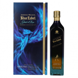 Johnnie Walker Blue Label Ghost & Rare GLENURY ROYAL 43,8% Vol. 0,7l dovanų dėžutėje