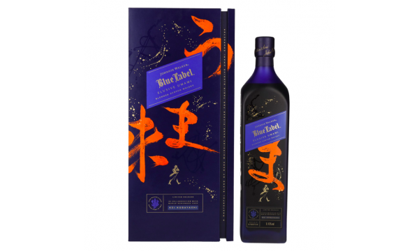 Johnnie Walker Blue Label ELUSIVE UMAMI Blended Scotch Whisky Limited Release 43% Vol. 1l dovanų dėžutėje