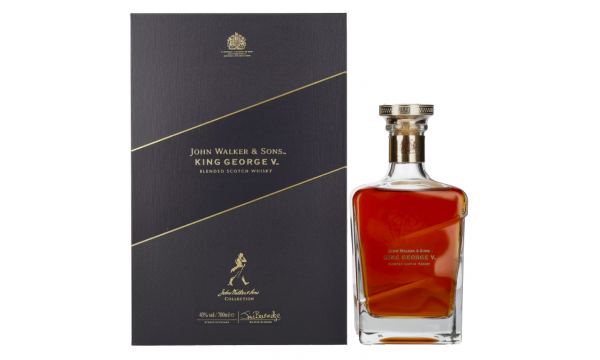 John Walker & Sons KING George V Blended Scotch Whisky 43% Vol. 0,7l dovanų dėžutėje