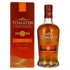 Tomatin 16 Years Old MOSCATEL WINE CASKS 46% Vol. 0,7l dovanų dėžutėje