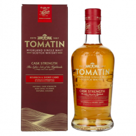 Tomatin Cask Strength Edition 57,5% Vol. 0,7l dovanų dėžutėje