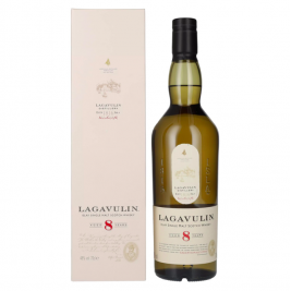 Lagavulin 8 Years Old Single Malt Whisky 48% Vol. 0,7l dovanų dėžutėje