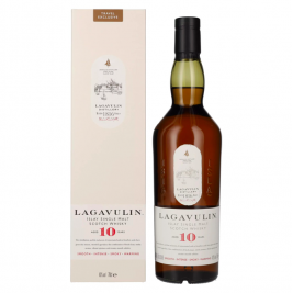 Lagavulin 10 Years Old Single Malt Whisky 43% Vol. 0,7l dovanų dėžutėje