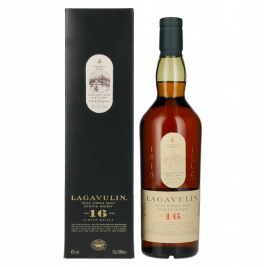 Lagavulin 16 Years Old Single Malt Whisky 43% Vol. 0,7l dovanų dėžutėje