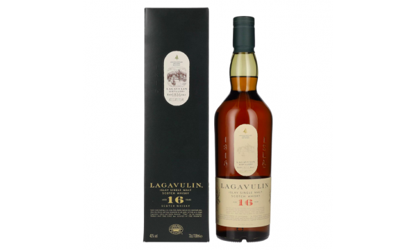 Lagavulin 16 Years Old Single Malt Whisky 43% Vol. 0,7l dovanų dėžutėje