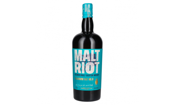 Glassgow MALT RIOT Blended Malt Scotch Whisky 40% Vol. 0,7l