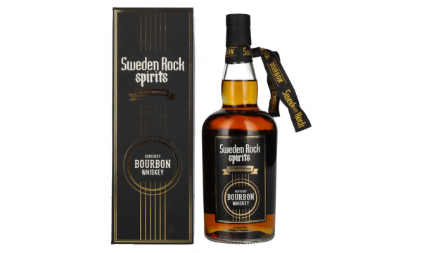 Sweden Rock Spirits Kentucky Bourbon Whiskey 44,7% Vol. 0,7l dovanų dėžutėje