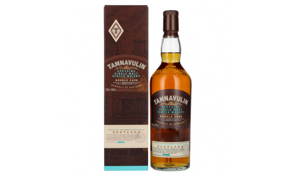 Tamnavulin DOUBLE CASK Speyside Single Malt Scotch Whisky 40% Vol. 0,7l dovanų dėžutėje