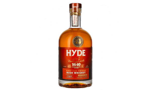 Hyde No.8 HERITAGE CASK 1640 Irish Whiskey Stout Cask Finish 43% Vol. 0,7l