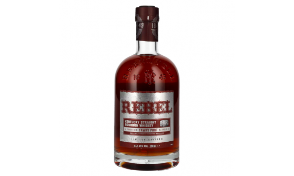 Rebel Kentucky Straight Bourbon Whisky TAWNY PORT Barrel Finish 45% Vol. 0,7l