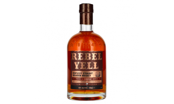 Rebel Yell Bourbon Whiskey Cognac Barrel Finish 45% Vol. 0,7l