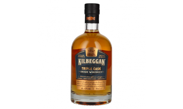 Kilbeggan TRIPLE CASK Irish Whiskey 43% Vol. 0,7l