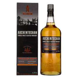 Auchentoshan AMERICAN OAK Single Malt Scotch Whisky 40% Vol. 1l dovanų dėžutėje