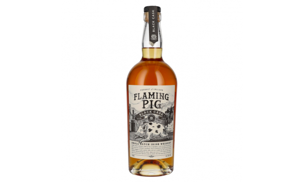 Flaming Pig BLACK CASK Small Batch Irish Whiskey 40% Vol. 0,7l