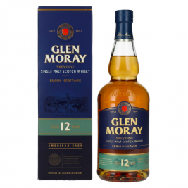 Glen Moray 12 Years Old Elgin Heritage 40% Vol. 0,7l dovanų dėžutėje