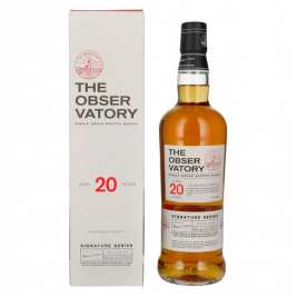 The Observatory 20 Years Old Single Grain Signature Series 40% Vol. 0,7l dovanų dėžutėje