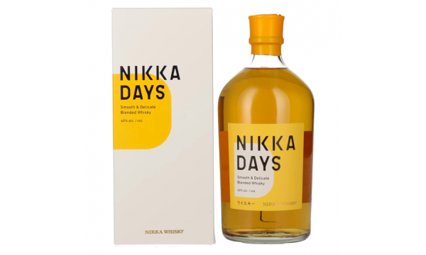 Nikka DAYS Smooth & Delicate Blended Whisky 40% Vol. 0,7l dovanų dėžutėje