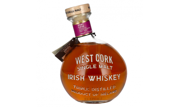 West Cork MARITIME Single Malt Irish Whiskey PORT CASK FINISHED 46% Vol. 0,7l