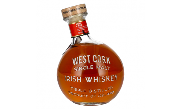 West Cork MARITIME Single Malt Irish Whiskey RUM CASK FINISHED 46% Vol. 0,7l