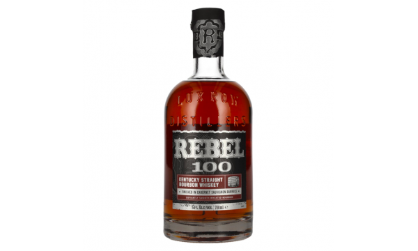 Rebel 100 Kentucky Straight Bourbon Cabernet Sauvignon Finish Whiskey 50% Vol. 0,7l