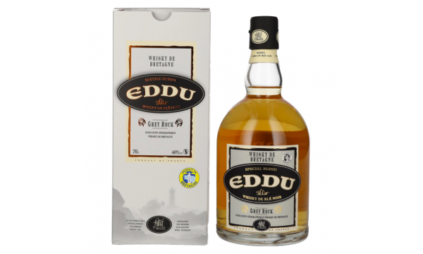 Eddu Grey Rock Special Blend Whisky 40% Vol. 0,7l dovanų dėžutėje