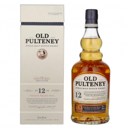 Old Pulteney 12 Years Old Single Malt Scotch Whisky 40% Vol. 0,7l dovanų dėžutėje