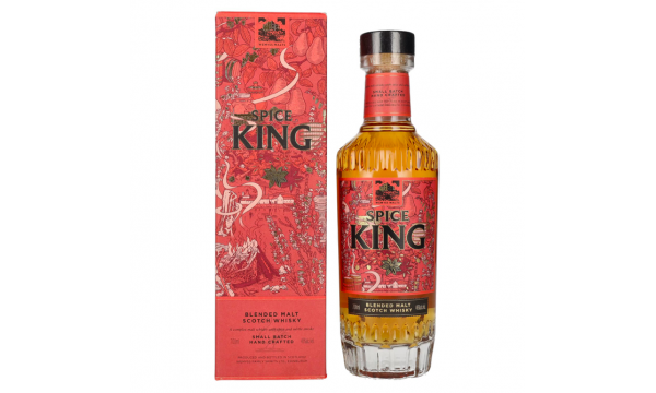 Wemyss Malts SPICE KING Blended Malt Scotch Whisky 2020 46% Vol. 0,7l dovanų dėžutėje