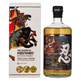 The Koshi-No Shinobu Blended Whisky Mizunara Oak Finish 43% Vol. 0,7l dovanų dėžutėje