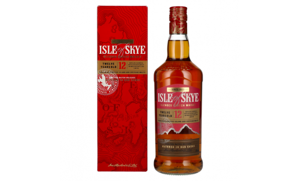 Isle of Skye 12 Years Old Blended Scotch Whisky 40% Vol. 0,7l dovanų dėžutėje