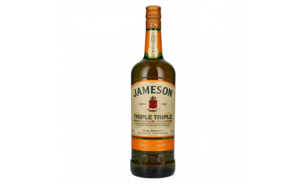 Jameson Triple Distilled & Triple Cask Irish Whiskey 40% Vol. 1l