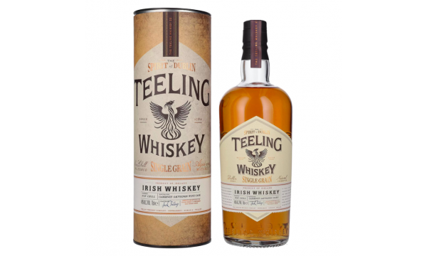 Teeling Whiskey SINGLE GRAIN Irish Whiskey Wine Cask bio 46% Vol. 0,7l dovanų dėžutėje