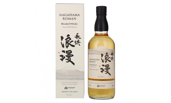 Nagahama Roman Blended Whisky 43% Vol. 0,7l dovanų dėžutėje