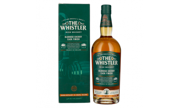 The Whistler Irish Whiskey OLOROSO SHERRY CASK FINISH 43% Vol. 0,7l dovanų dėžutėje