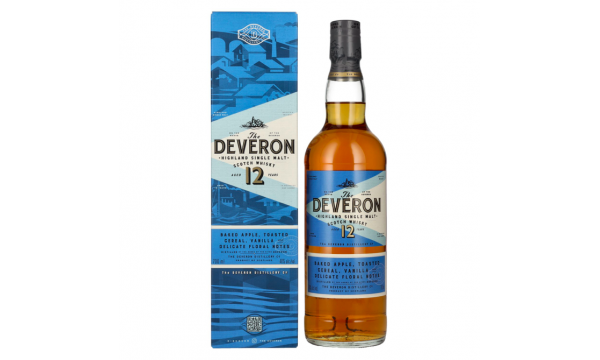 The Deveron 12 Years Old Highland Single Malt 40% Vol. 0,7l dovanų dėžutėje