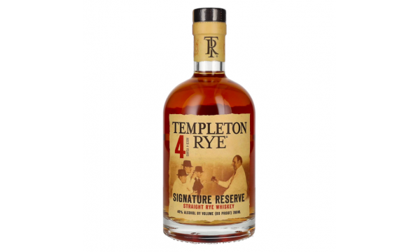 Templeton Rye 4 Years Old Signature Reserve Straight Rye Whiskey 40% Vol. 0,7l