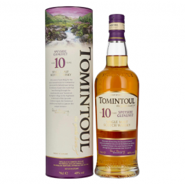 Tomintoul 10 Years Old Single Malt Scotch Whisky 40% Vol. 0,7l dovanų dėžutėje