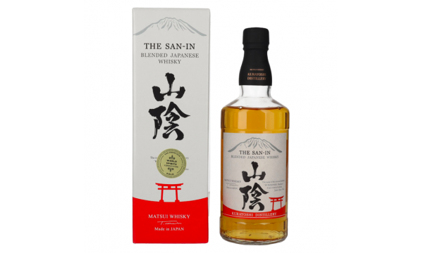 Matsui Whisky THE SAN-IN Blended Japanese Whisky 40% Vol. 0,7l dovanų dėžutėje