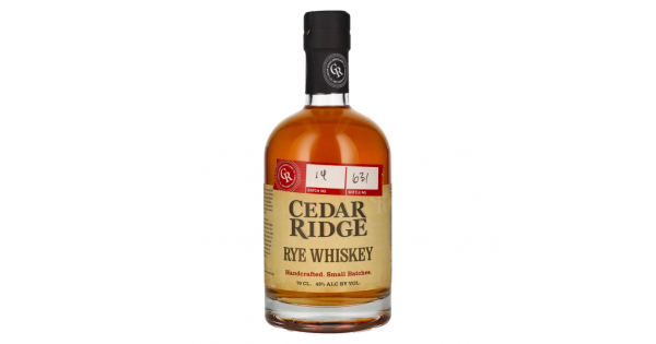 Viskis Cedar Ridge RYE WHISKEY 43% Vol. 0,7l