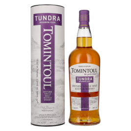 Tomintoul TUNDRA Bourbon Cask Speyside Single Malt Scotch Whisky 40% Vol. 1l dovanų dėžutėje