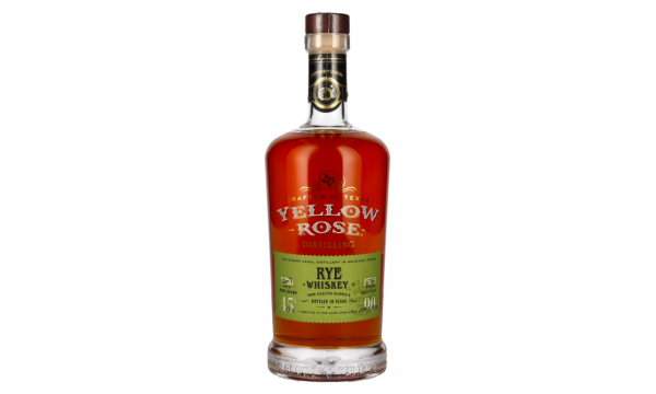 Yellow Rose RYE Whiskey 45% Vol. 0,7l